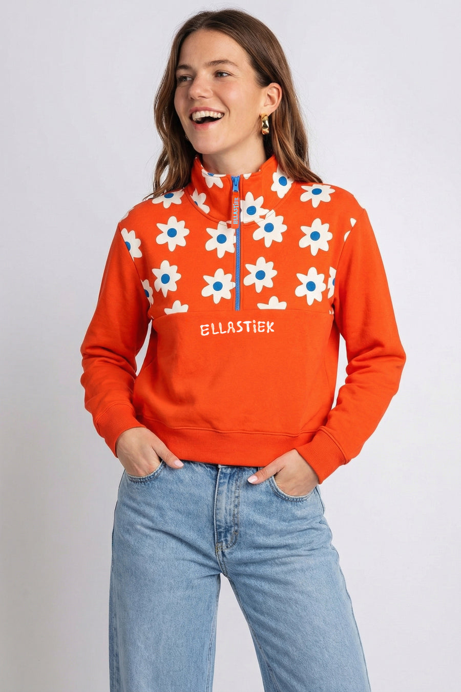 Zipper Sweater Amalia