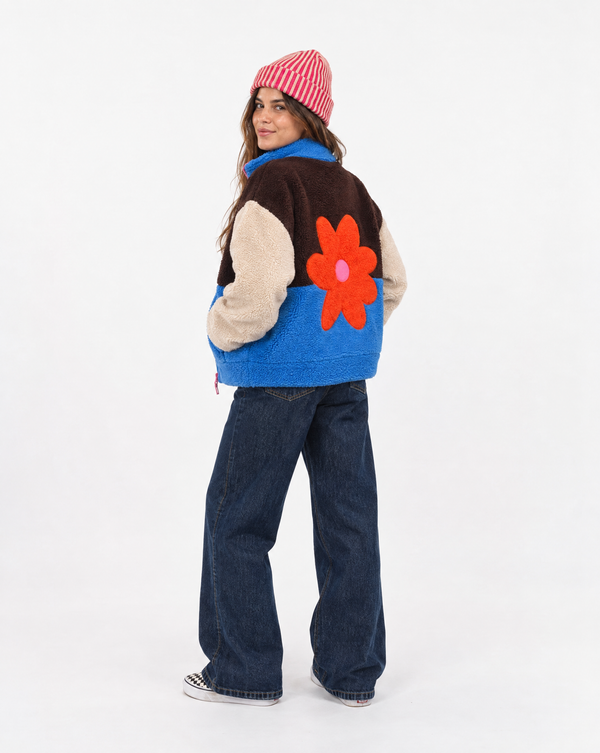 Reversible Teddy Jacket Robin