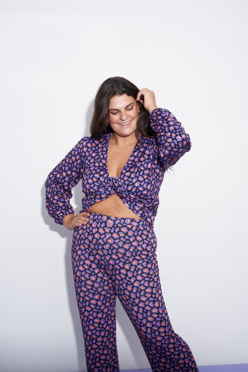 Wrapped top Tessa