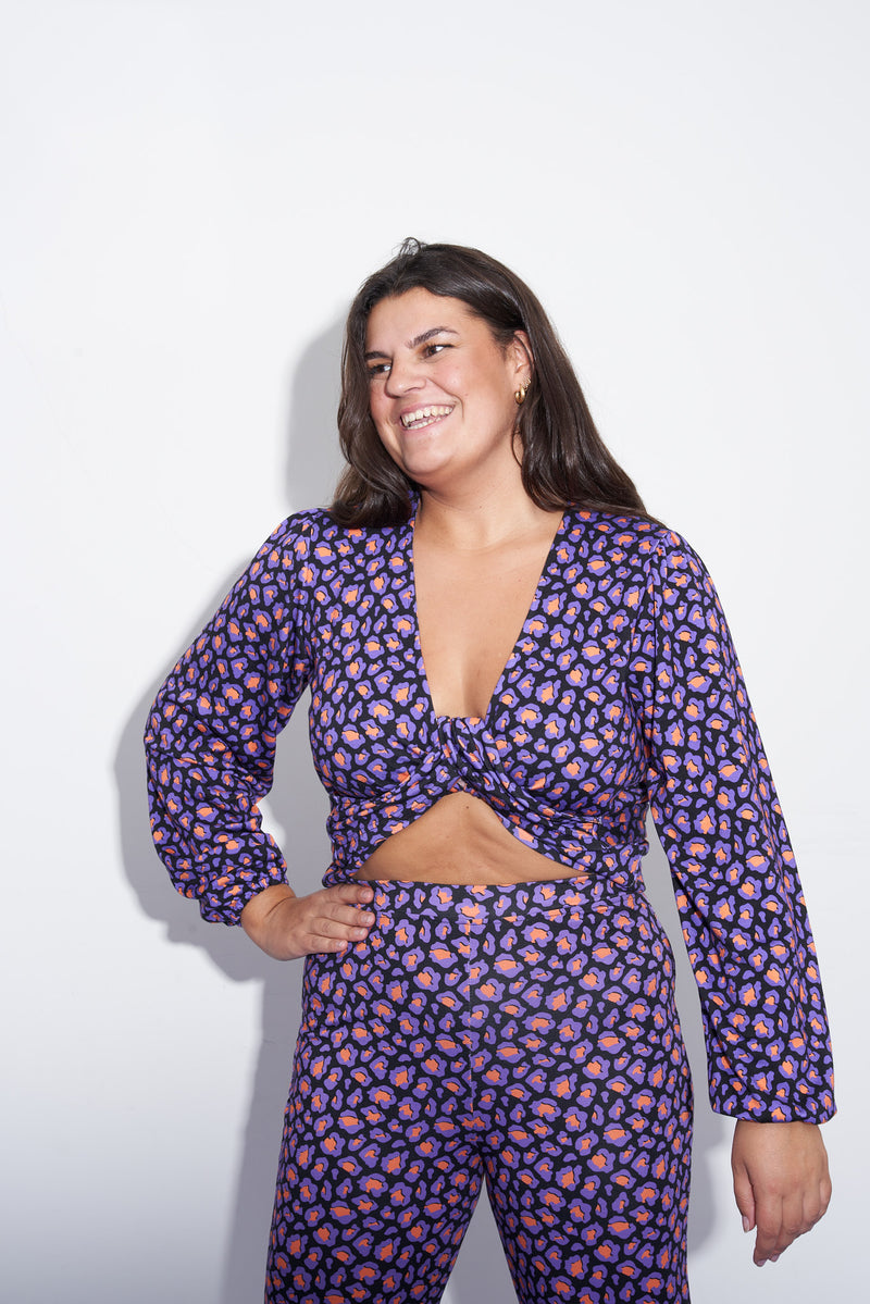Wrapped top Tessa