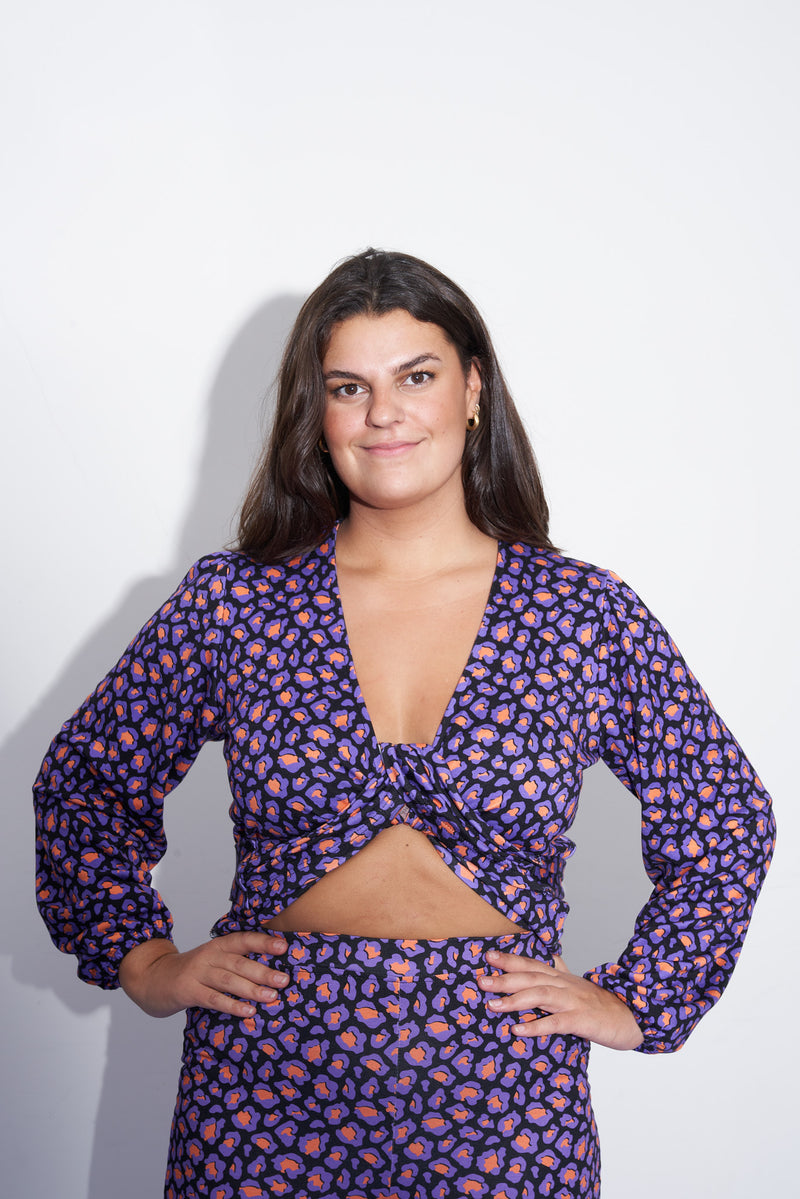 Wrapped top Tessa