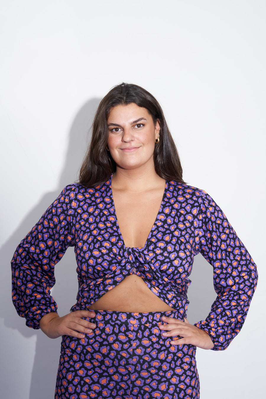 Wrapped top Tessa