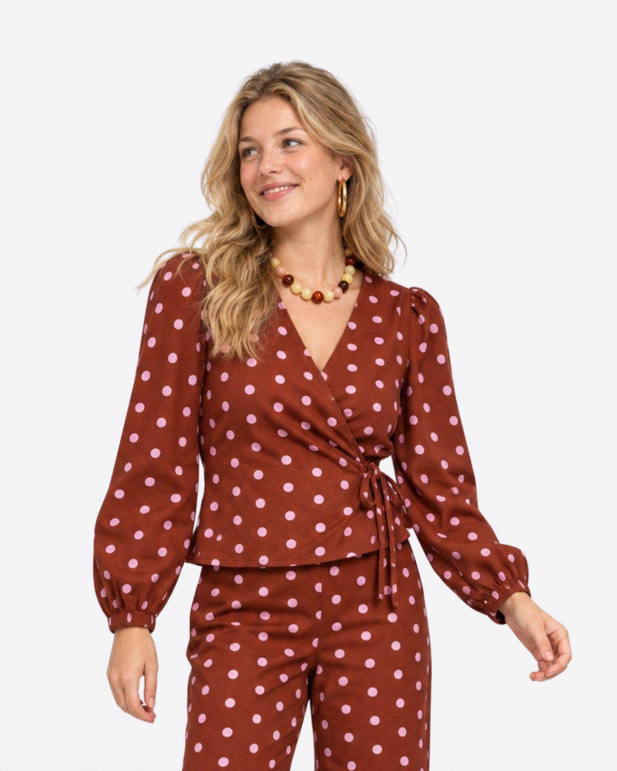 Wrap Blouse Lisanne