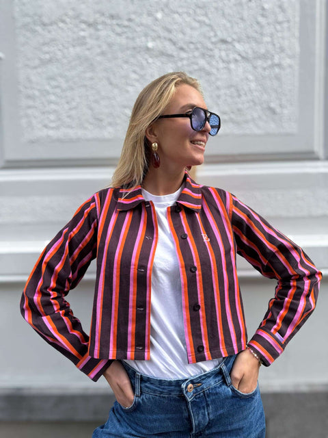 Cropped Blouse Long Sleeve Merel