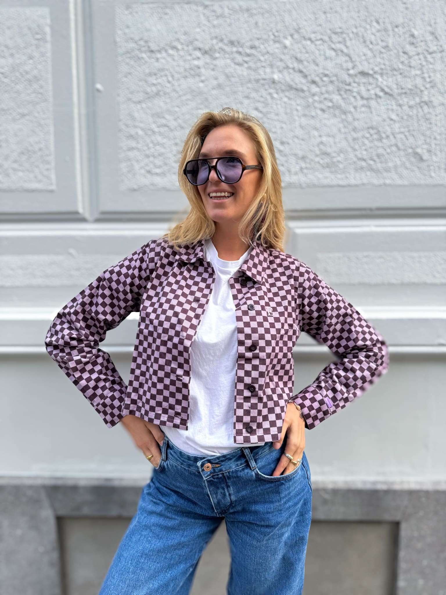Cropped Blouse Long Sleeve Fenna