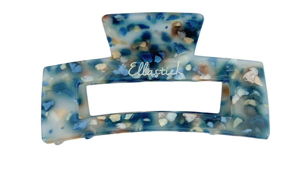 Ellastiek large haarklem met diverse kleuren en logo