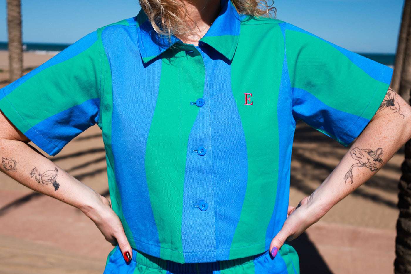 Cropped blouse Carlo