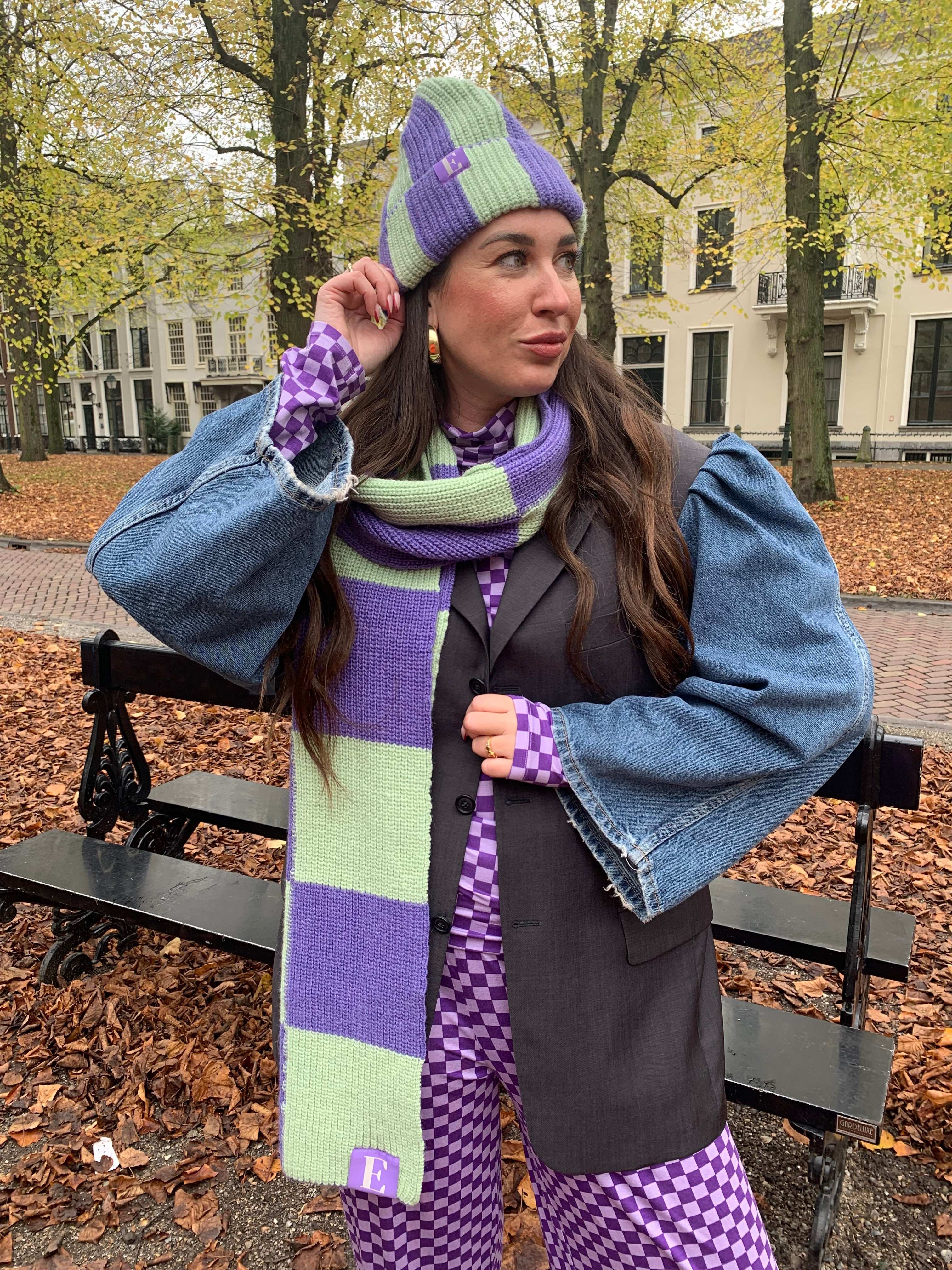 Set: Beanie & scarf Janneke